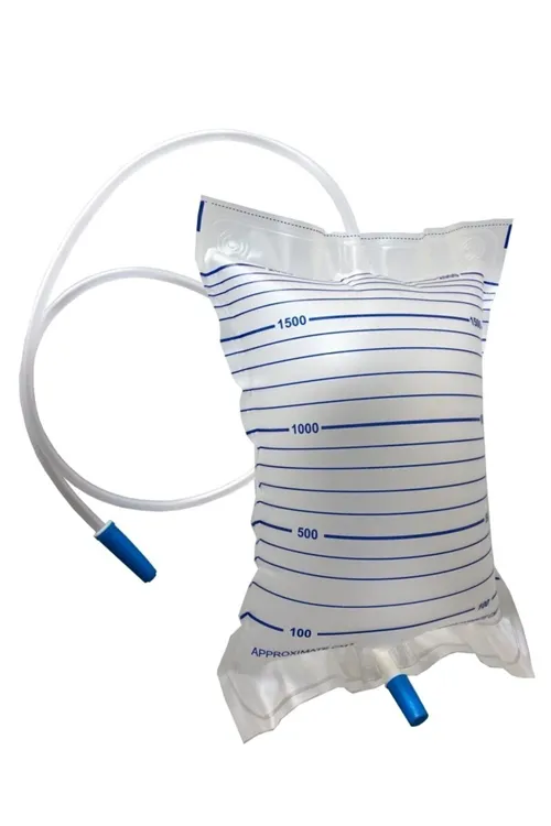 galena düz Musluklu Idrar Torbası 2000 Ml (20'li Paket)
