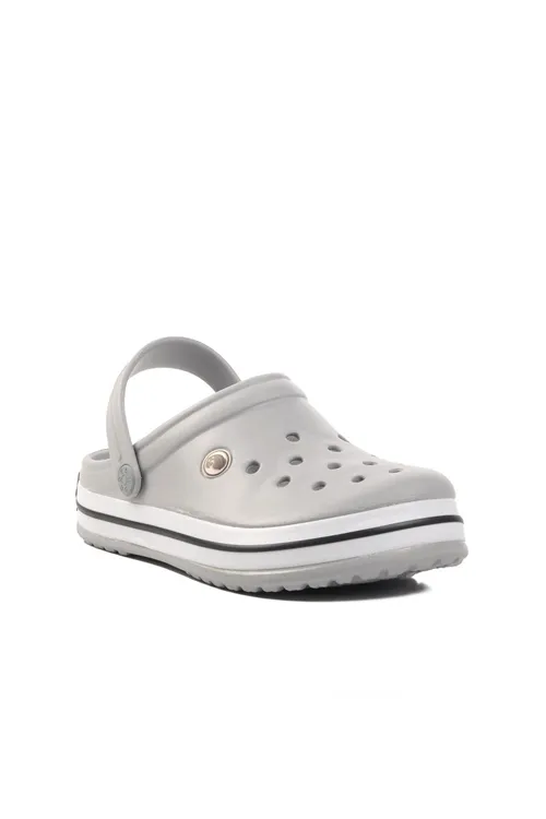 Buz-Gri Anatomik Comfort Ortopedik Günlük Erkek Terlik&Sandalet
