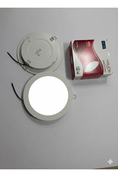 18W Beyaz Işık Led Spot Panel Lamba Dahili Trafolu Dış çap 21.3cm İç çap 17cm