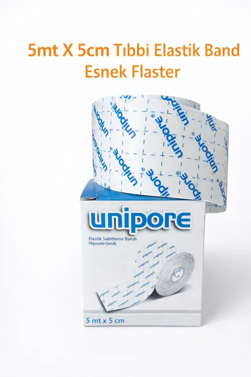5mt X 5cm Tıbbi Elastik Band Esnek Flaster (1 ADET)