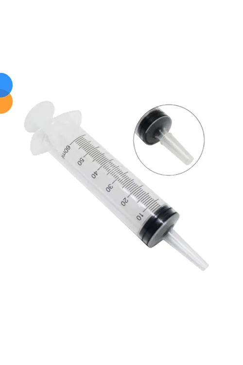 Çam Uçlu 50ml Beslenme Enjektörü (Gavaj Enjektör) 60'lı Kutu