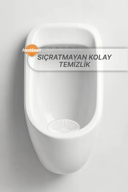 Pisuvar Süzgeci | Ev ve Ortak Alan Kullanımına Uygun, Sıçratmaz 30 Gün Ferah Koku | White Soap