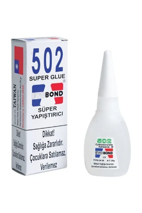 Evo Bond 502 Süper Japon Yapıştırıcısı 20 Gr(orginal)
