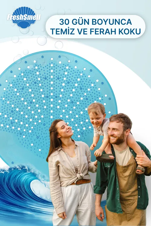 Koku Giderici | Çok Amaçlı, Banyo,Tuvalet,Pisuvar, Lavabo - 30 Gün Ferahlık |Mini, 2'li Ocean, White