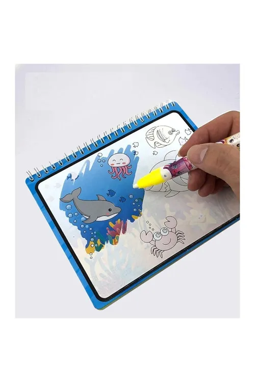 Orman Diyarı Water Painting - Sihirli Özel Kalem Ile Boyama Kitabı