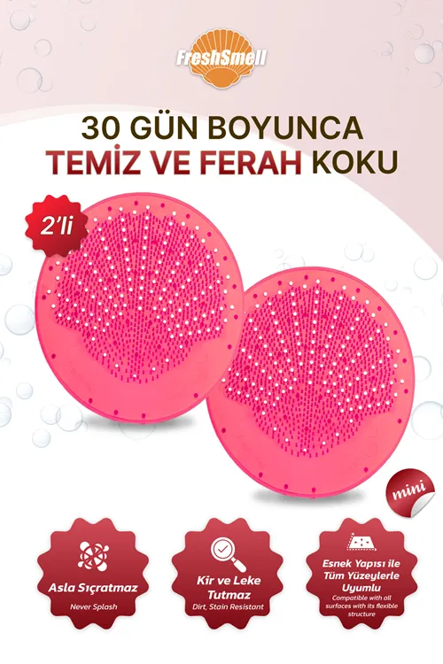 Koku Giderici | Çok Amaçlı,Banyo,Tuvalet,Pisuvar,Lavabo - 30 Gün Ferahlık |Mini,2'li Tropical Papaya