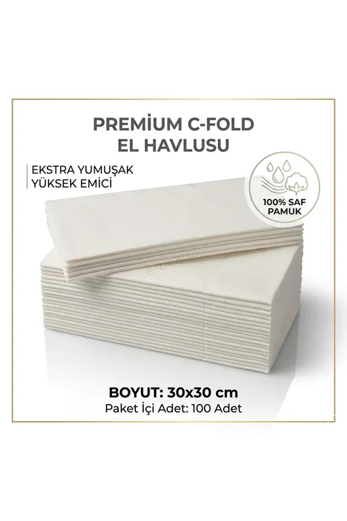 Garson Katlama Peçete 30X30 - 100'LÜ Paket