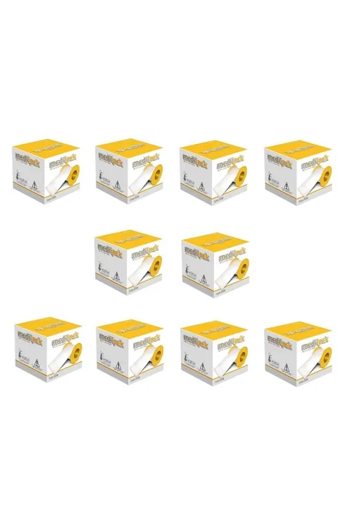 Medi-ipek Flaster Bant Tıbbi Ipek Plaster 5m X 5cm 10 Adet