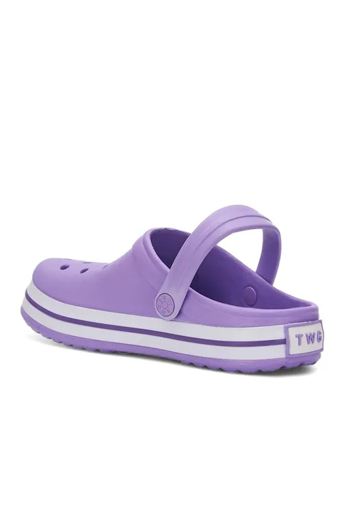 Lila Ortopedik Günlük Çocuk & Kadın Terlik & Sandalet