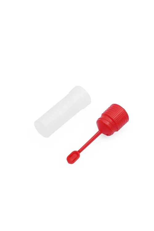 Kaşıklı Gaita Kabı 25 ml - Non Steril - Numune Kabı - Vida Kapaklı - 10 Adetlik Set