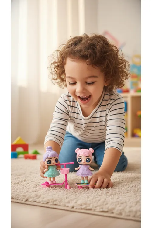 Antonella Kaykaylı Scooterlı Bebek