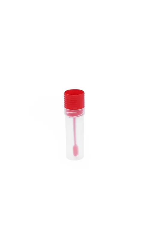 Kaşıklı Gaita Kabı 25 ml - Non Steril - Numune Kabı - Vida Kapaklı - 10 Adetlik Set