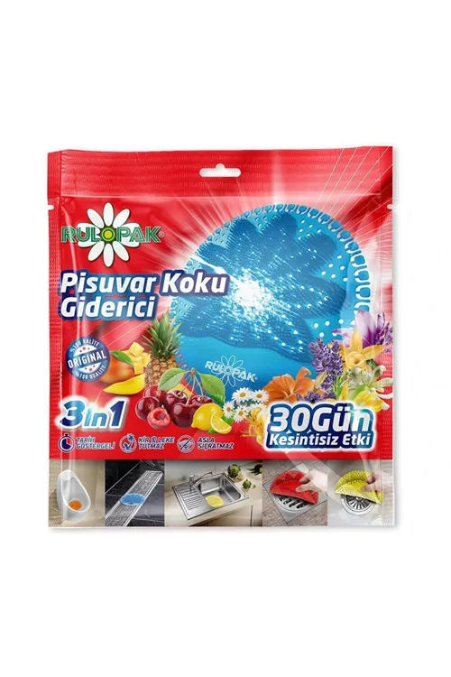 Banyo Küveti, Lavabo, Pisuvar, Çöp Kutusu, Balkon Gideri Mini Koku Giderici Cherry