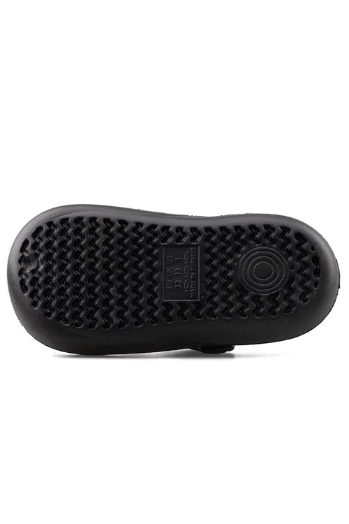 Siyah Emoji Günlük Bahçe Sahil Plaj Kreş Unisex Çocuk Terlik & Sandalet