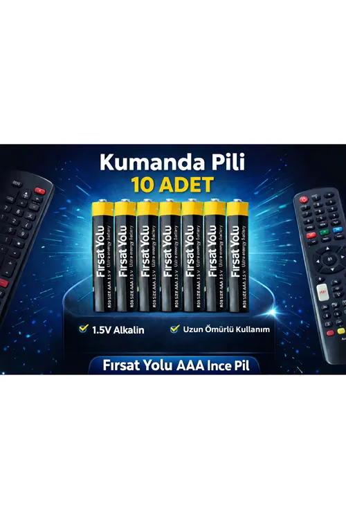 İnce Kalem Pil AAA