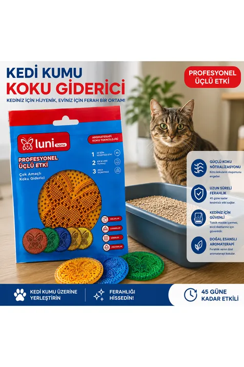 Kedi Kumu Ve Tuvaleti Koku Giderici, Mango Kokulu Idrar Ve Çişi Süzgeci Kokusuz Tuvalet Için