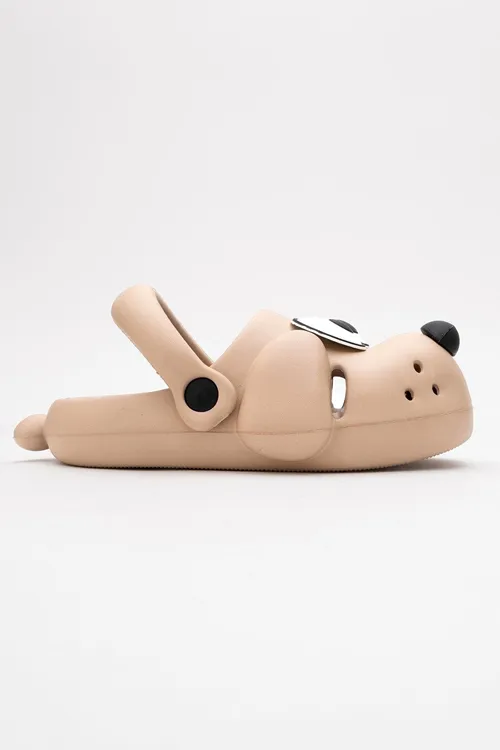 Doggy Vizon Köpek Figürlü Sevimli Günlük Bahçe Sahil Plaj Kreş Unisex Çocuk Terlik&Sandalet