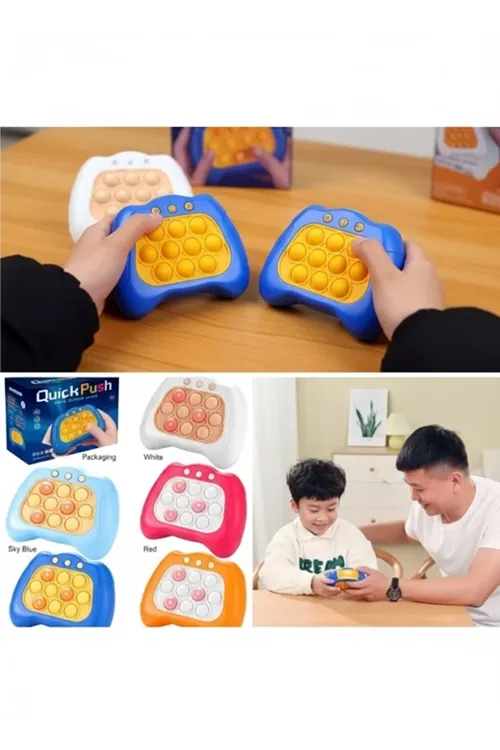 Pilli Popit Eğitici Patlama Oyunu Varyasyon Oyunu Eğitici Dikkat Oyunu