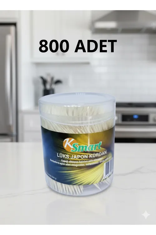 Ahşap Kürdan 800 Adetli Kutu