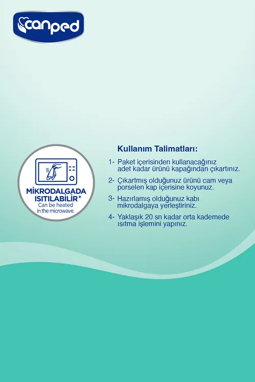 Perine Bölgesi Vücut Temizleme Havlusu 50'Li