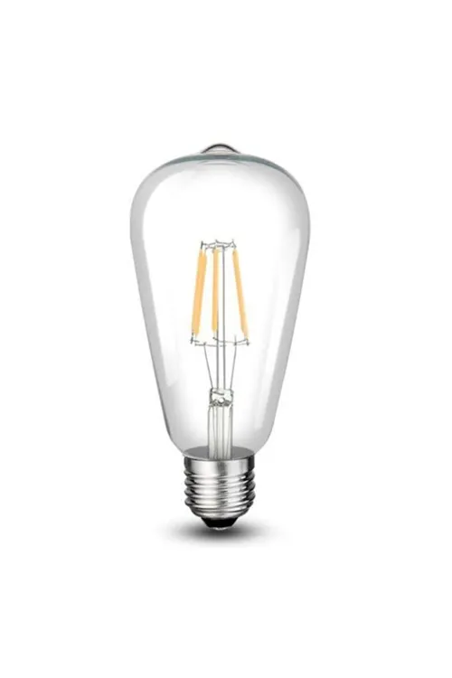 Ct-4353 8 W Uzun Flament Rustik Led Ampul Beyaz 1000 Lümen Ct-4353