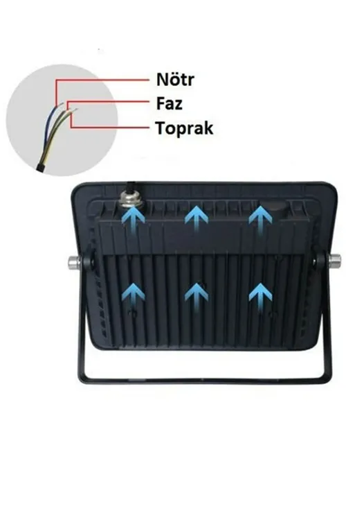 CT 4659 Cata 100 W Slim Led Projektör Günışığı 3200K