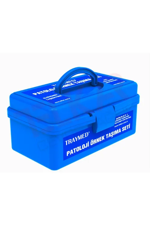 PATOLOJİK ÖRNEK TAŞIMA SETİ KÜÇÜK-MAVİ