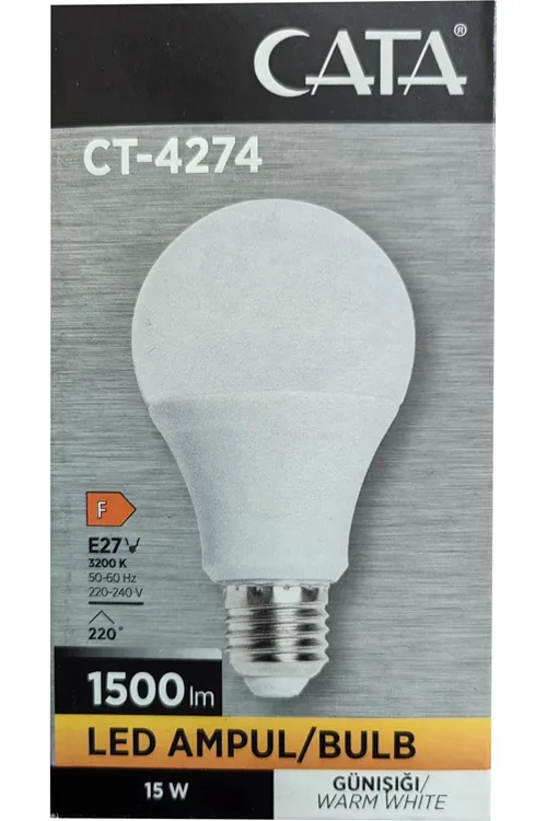 Led Ampul Günışığı 10 Adet Ct-4274 3200k 15 Watt