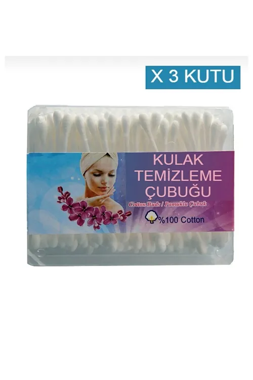 3 Kutu Kulak Çöpü Kulak Temizleme Çubuğu