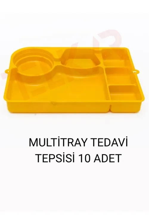 Multitray Tedavi Tepsisi 10 Adet