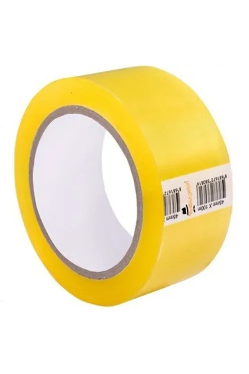 12 ADET A+ Plus 12 Adet Koli Bandı 45mm 100 Metre Kopmayan Koli Bandı Güçlü Koli Bandı GODH-200