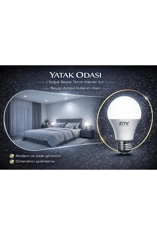 LUMIXA 10 WATT 810 LM BEYAZ RENK AMPUL 10 ADET