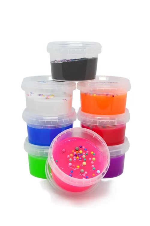 Event 170 Gr Pofuduk Slime Hazır Slaym Oyunu 8 Renk Set 170x8 1360 Gr