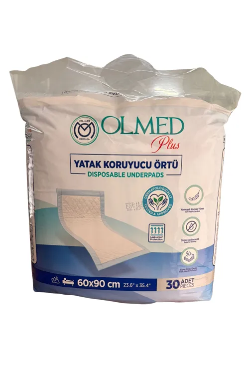Yatak Koruyucu Serme Bez 60x90 30 Adet (1 Paket)