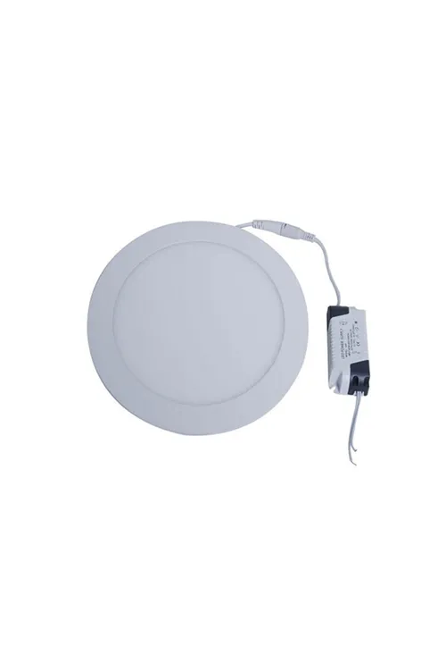 12w 5147B Sıva Altı Led Panel Spot Beyaz Işık Driverli Iç Çapı 15cm Dış Çapı 17cm