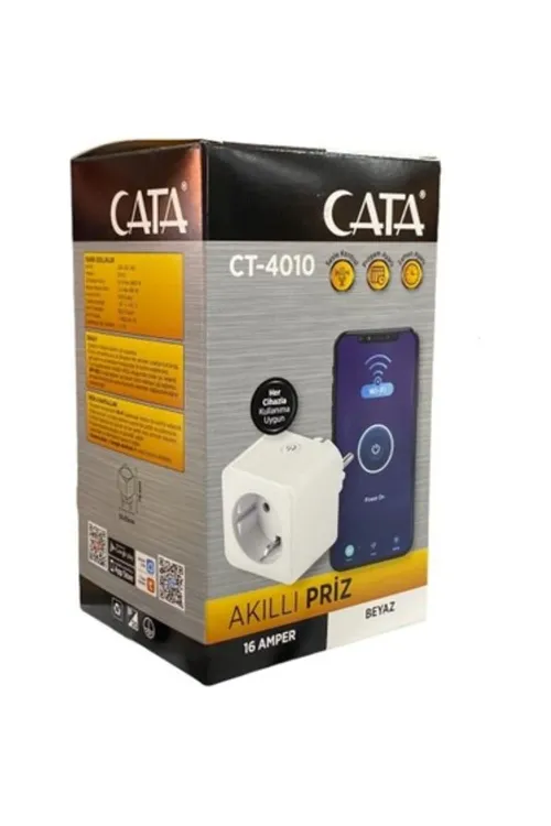 AKILLI PRİZ CT-4010 İLE DÜNYANIN HER YERİNDEN HERŞEY KONTROL ALTINDA