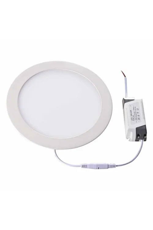 15w Sıva Altı Panel Slim Spot Trafolu İç çap 17,5cm Dış çap 19 cm