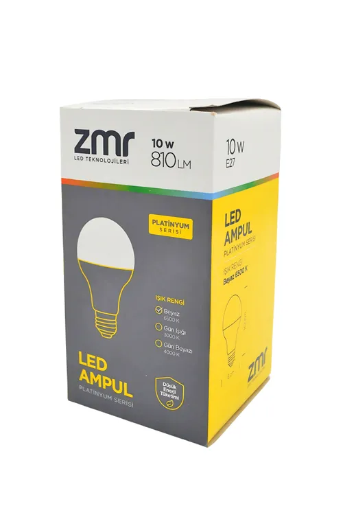 10 WATT BEYAZ RENK LED AMPÜL