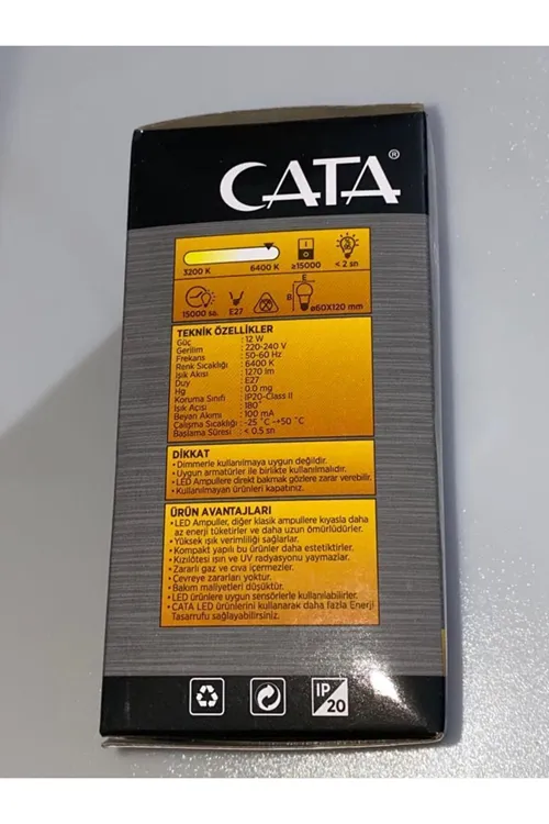 CT-4259 SENSÖRLÜ AMPUL 12WATT