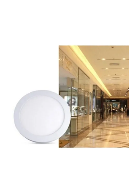 30 Watt Sıva Üstü Yuvarlak Panel Led Armatür Ct-5273 Beyaz Işık