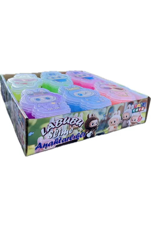 Hazır Slime Ele Yapışmaz 3 Adet Slaym Renkli, Yapışmaz, Eğlenceli Slime oyunu hamuru