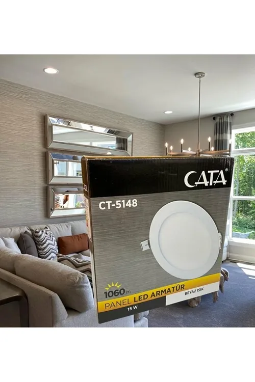 15W GÜNIŞIGI LED PANEL ARMATÜR CT-5148G