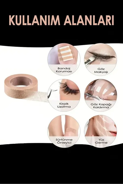 Makyaj Bandı Burun Cilt Yanak Parmak Bant Kapatıcı Fondöten Eyeliner Makyaj Ürünleri Kadın Bakım