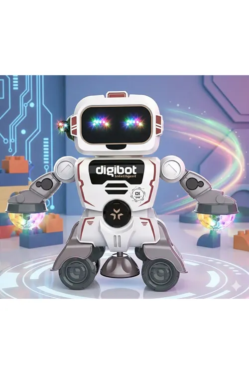 Akıllı Müzikli Dans Eden Robot Oyuncak Eğitici Zihin Geliştirici Eğlenceli
