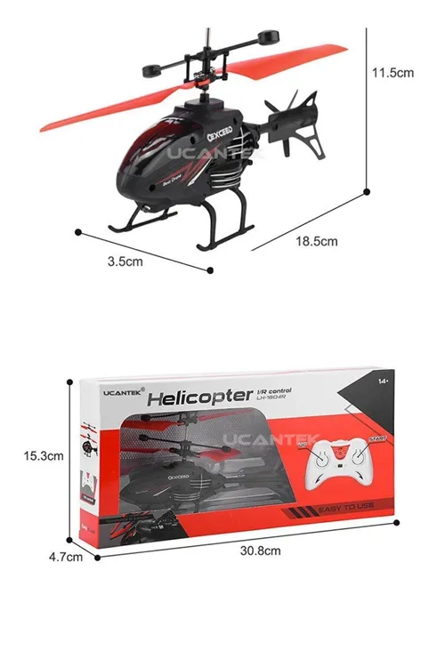 Helikopter El Sensörlü ve Kumandalı