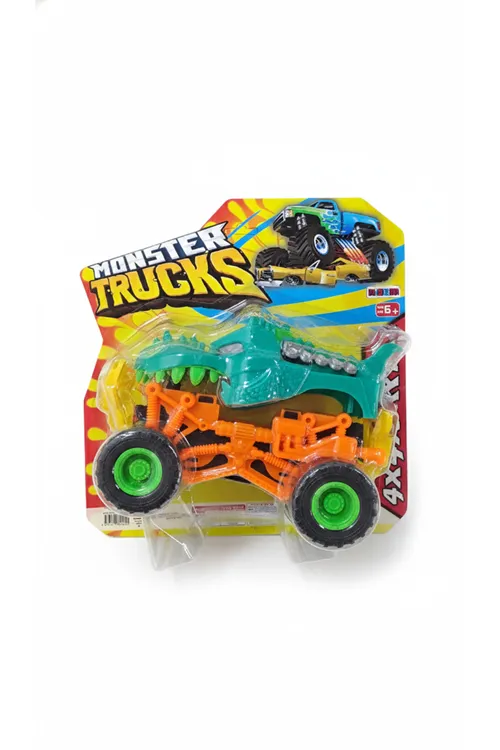 Monster Trucks Araba Yiyen Yarış Arabası Mega Wrex, 3 Yaş ve Üzeri Çocuklar İçin