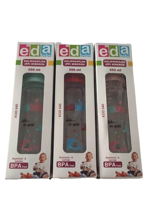 Bebek EDA Biberon 250ml 3adet