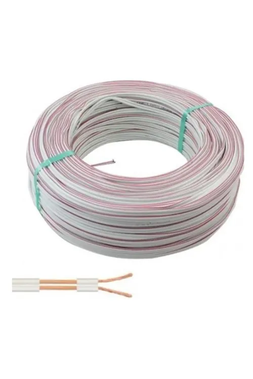 2x0,75 Ttr Yassı Elektrik Kablosu 20 mt