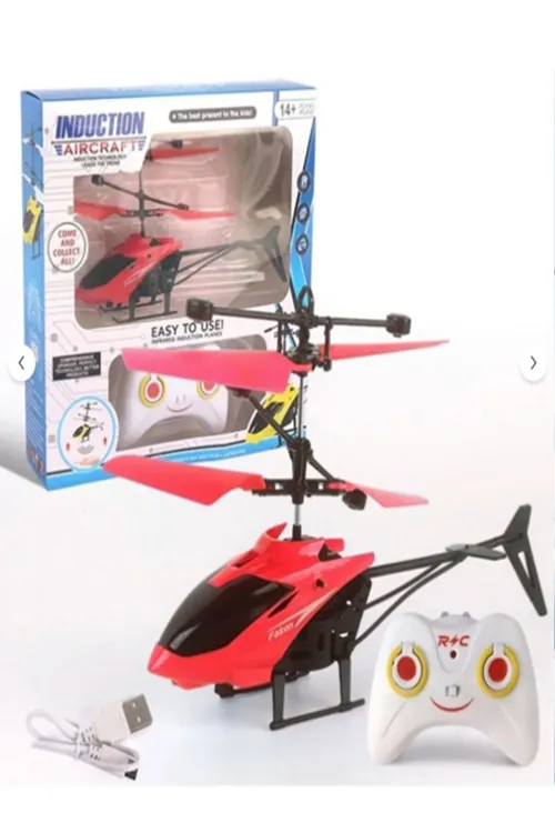 Oyuncak El Sensörlü Uçan Helikopter Şarjlı. Hareket Sensörlü