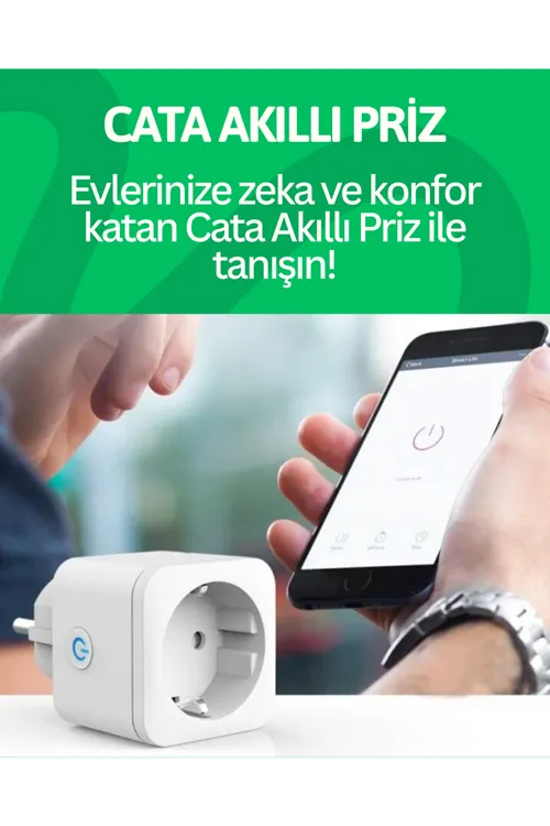 CT-4010 Akıllı Wifi Priz - Tüm Elektronik Ürünleriniz Kontrol Altında